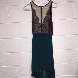 Solemio High Low dress